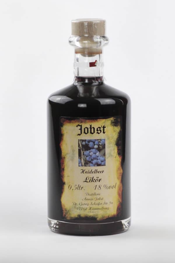 Heidelbeer-Likör | Destillerie Jobst