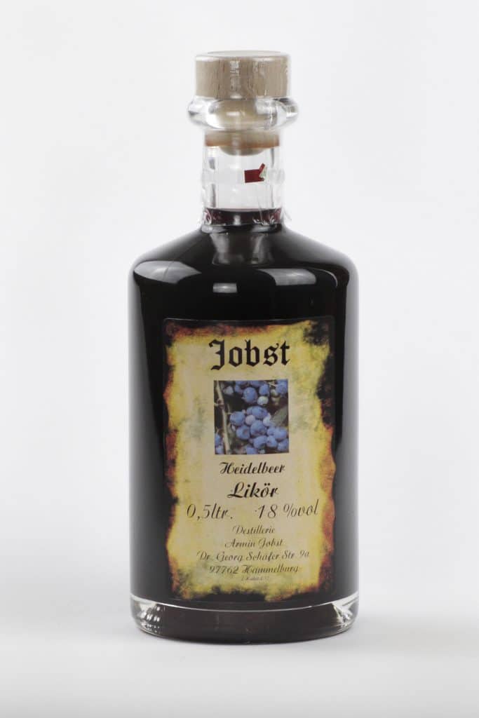 Heidelbeer-Likör | Destillerie Jobst